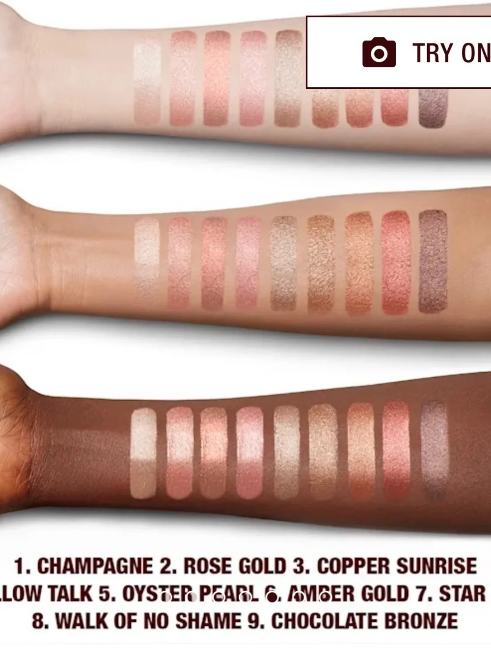 Charlotte Tilbury Eyes to Mesmerize Metallic  Cream Eyeshadow Bette (Amber Gold)